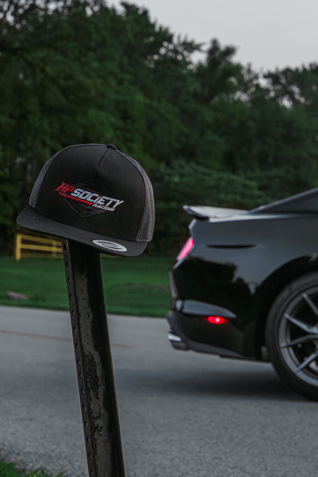 HP SOCIETY RACING TRUCKER HAT